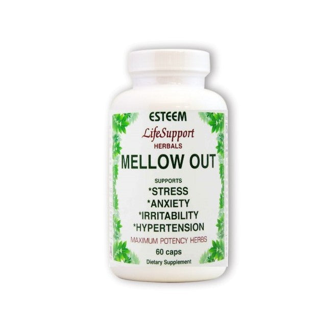 Distinct Supplements Mellow Out supplement for stress and anxiety relief – natural formula to calm nerves and lower cortisol.